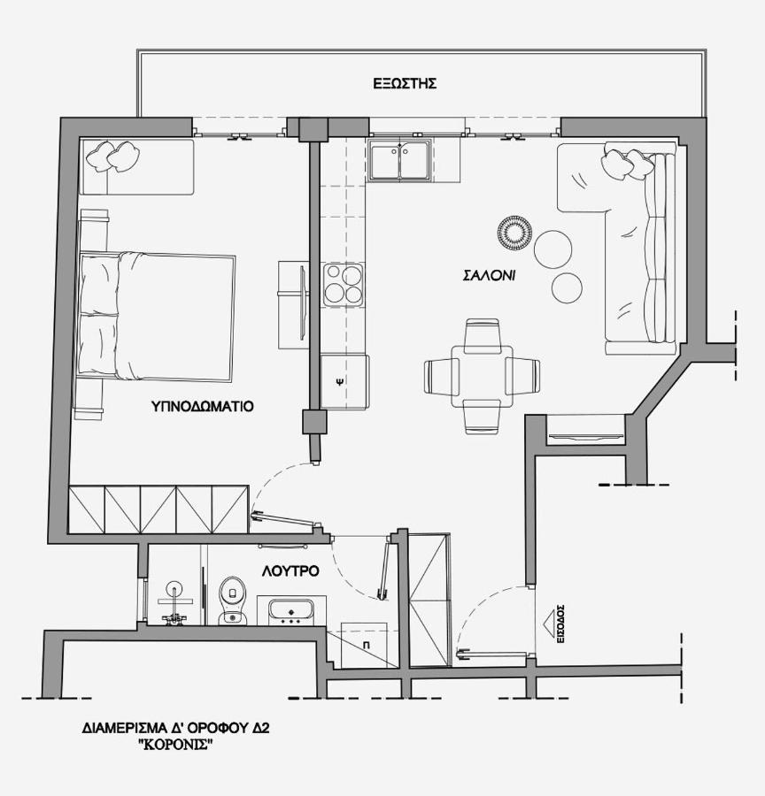 La Larissa Luxury Apartments Koronis Zewnętrze zdjęcie